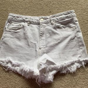 White Distressed Denim Jeans